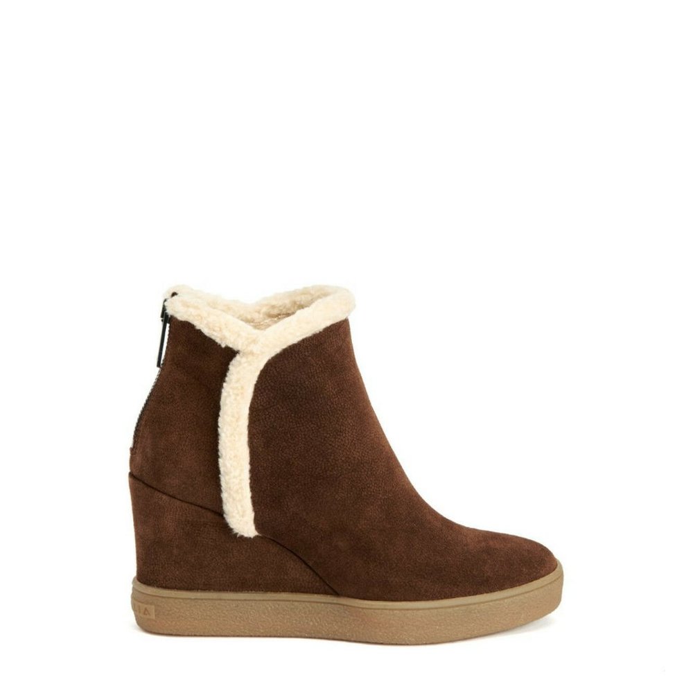 Aquatalia Water Resistant Charlie Wedge Booties 7